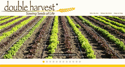 Desktop Screenshot of doubleharvest.org