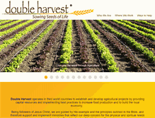 Tablet Screenshot of doubleharvest.org